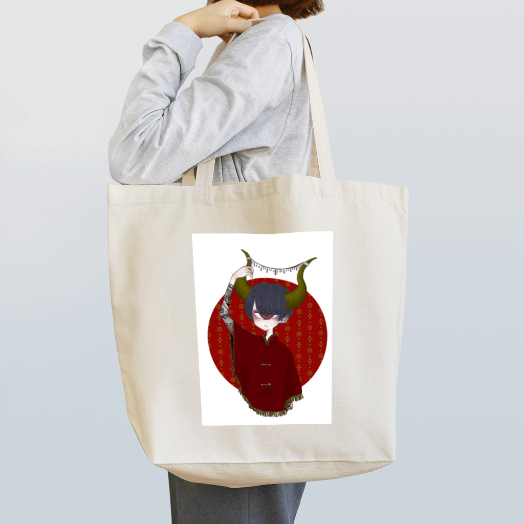 もる⚠︎低浮上の単眼 Tote Bag