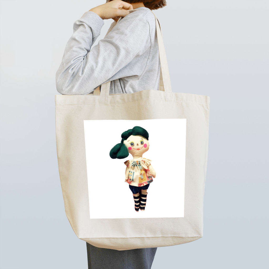 てんとうむしのくつしたのにんにんぎょう Tote Bag