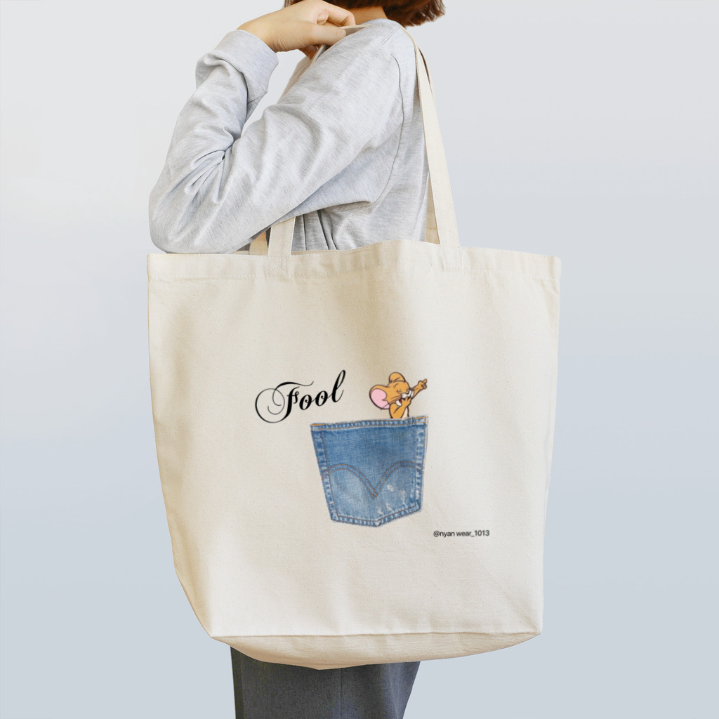 @nyan wear_1013のFool TOM Tote Bag