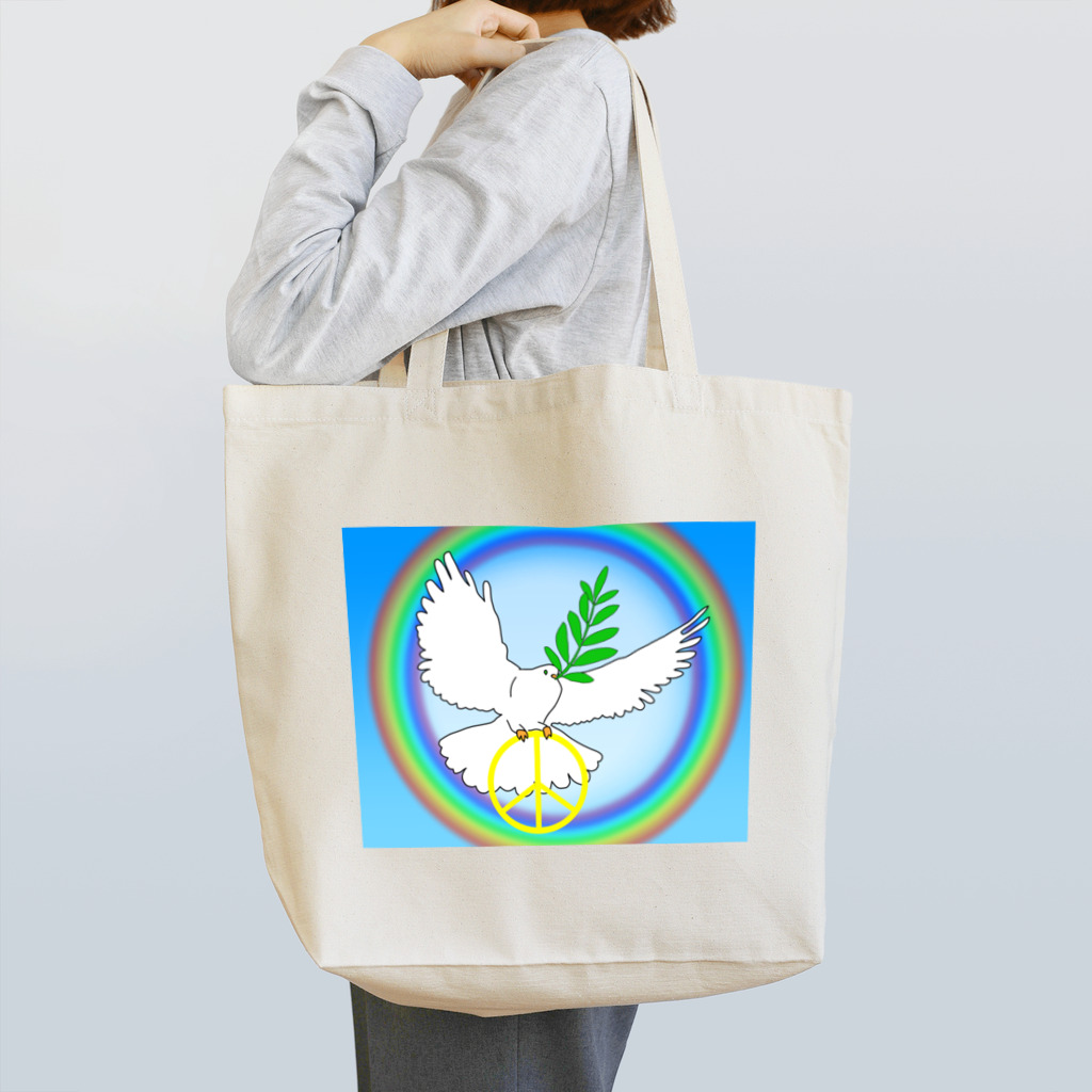 Fumio MatsubayashiのPEACE Tote Bag