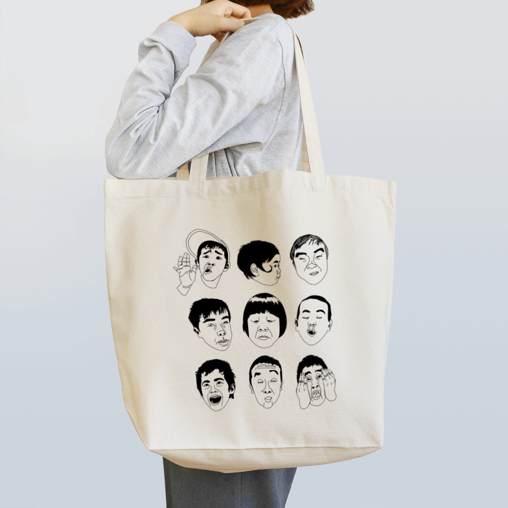 Drecome_DesignのFunny Face Tote Bag