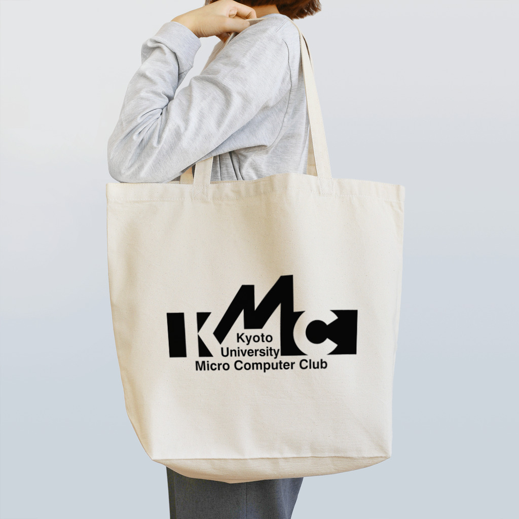 辛子明太子のKMC 京大マイコンクラブ(黒ロゴ) トートバッグ