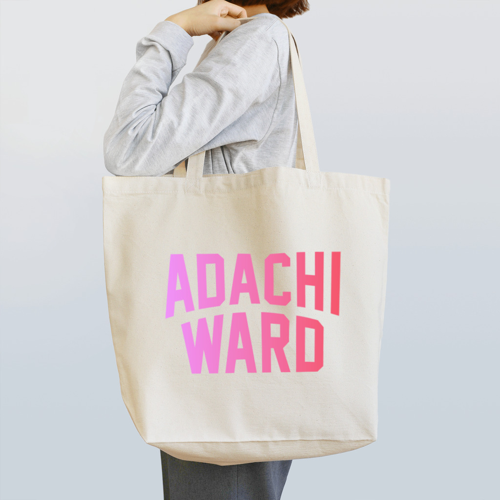 JIMOTO Wear Local Japanの足立区 ADACHI WARD トートバッグ