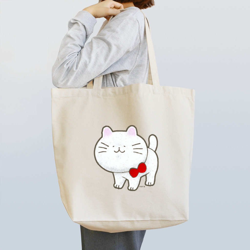 のらんちののほほん / しろ Tote Bag