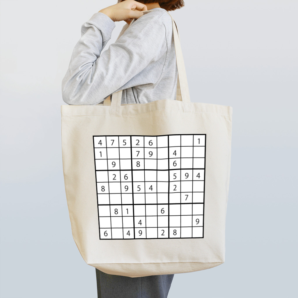 ma@なめらか駱駝のナンプレ Tote Bag