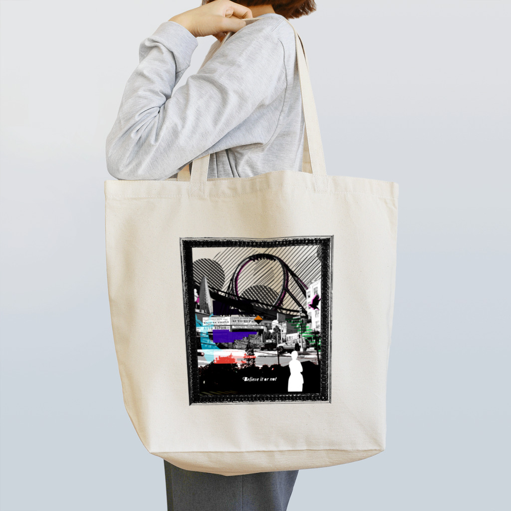 shgtkのbelieveitornot  Tote Bag