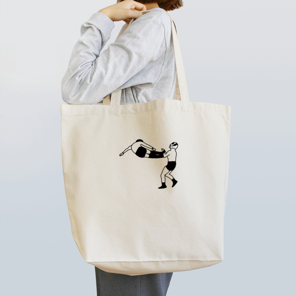 Panic Junkieのドロップキック Tote Bag