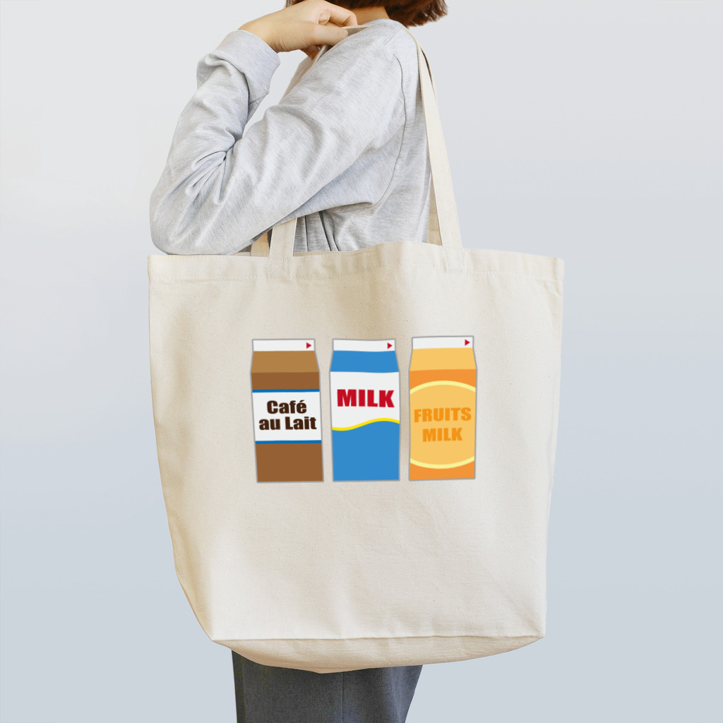 フォーヴァの牛乳パック Tote Bag