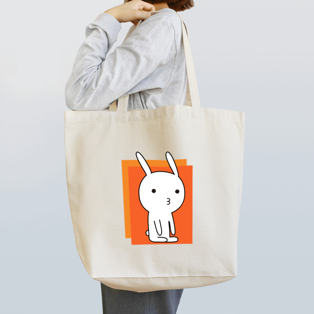 yumikanの素うさぎ ー瞑想ー Tote Bag