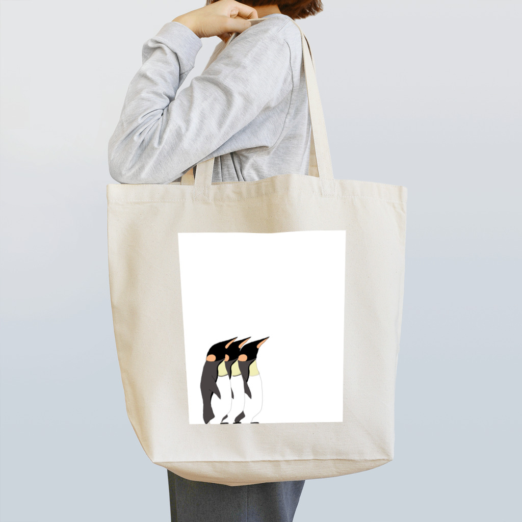 aozora-purasuのペンギン Tote Bag