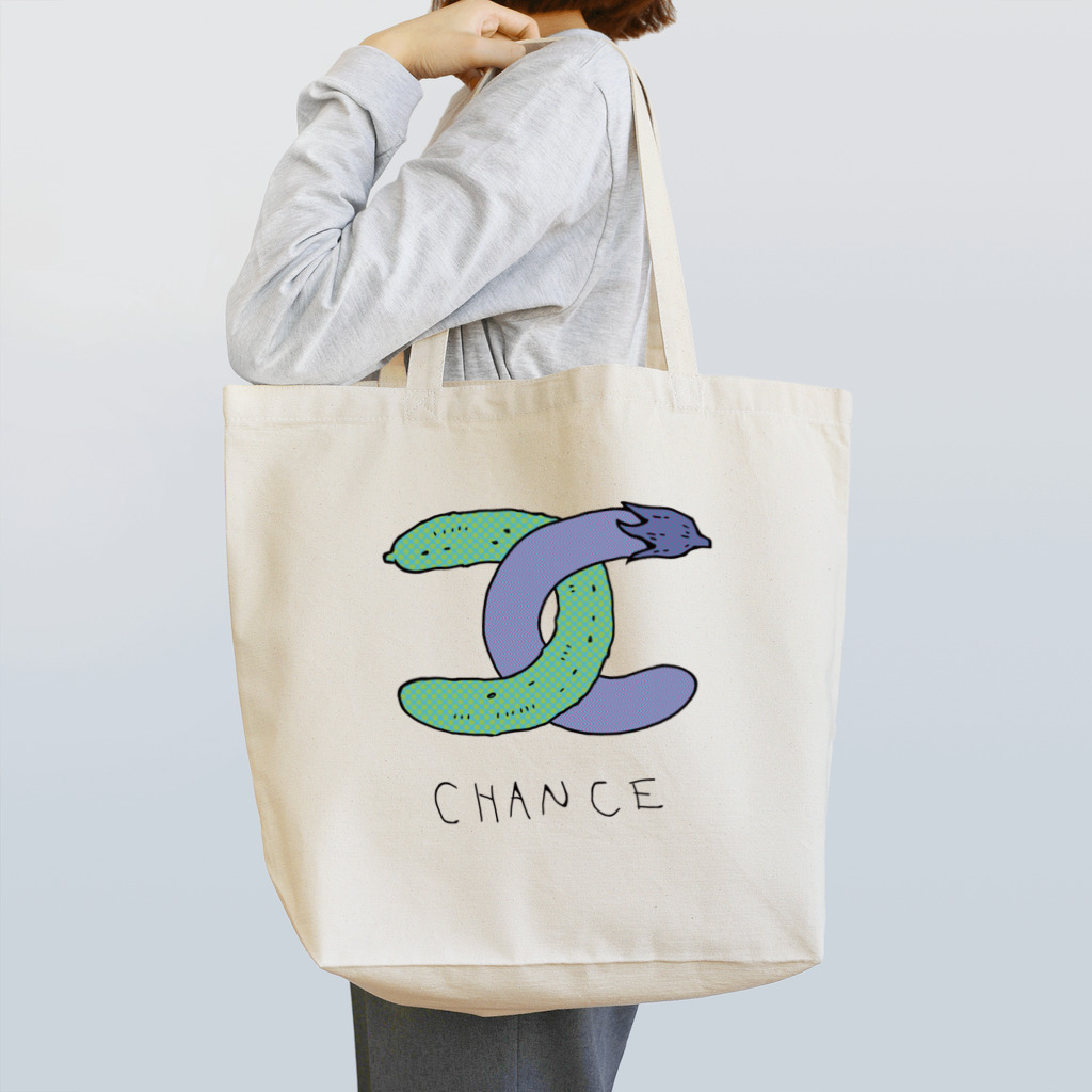 SPACE MONKEY WEARのCHANCE Tote Bag