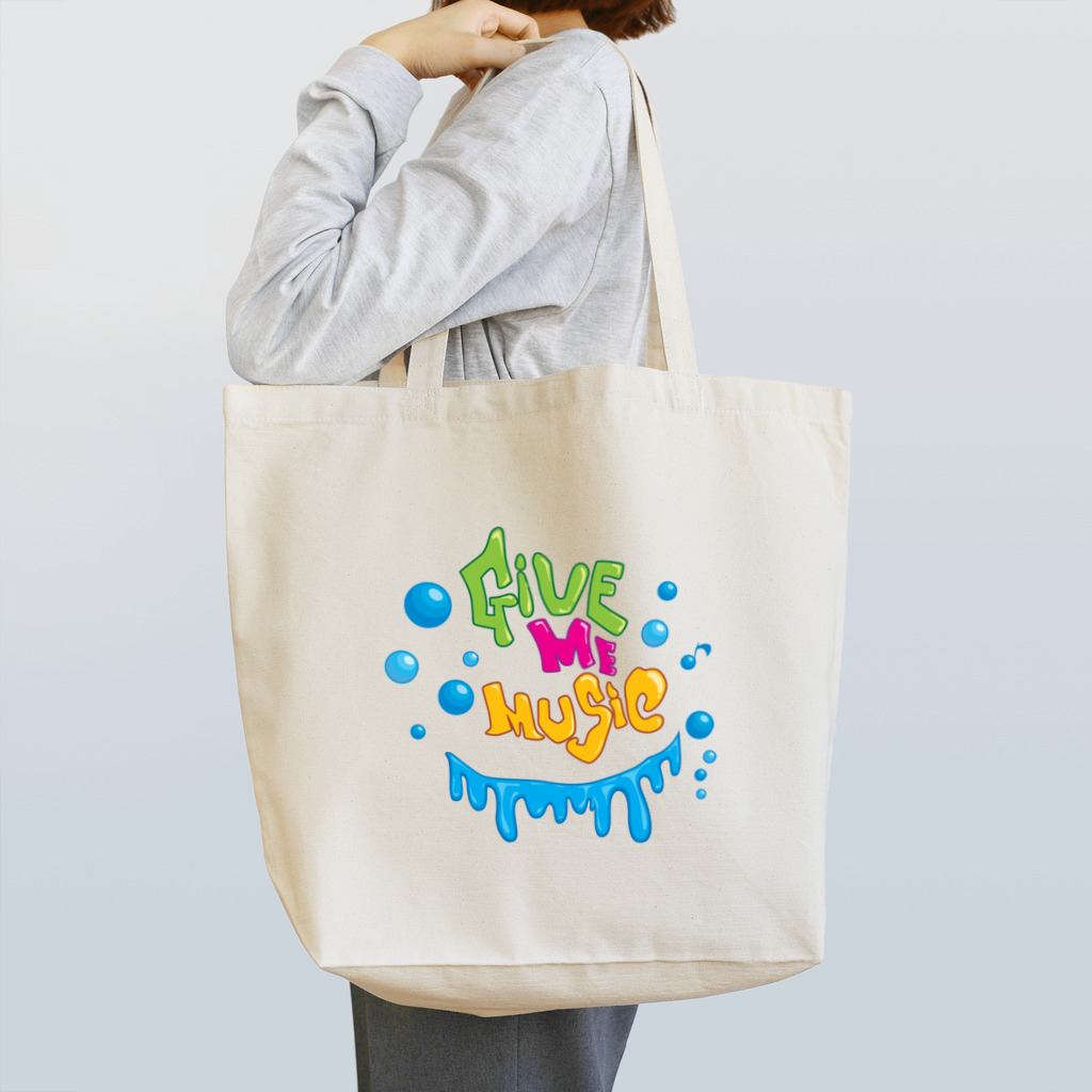 CUBIC ITEMのGive Me Music トートバッグ