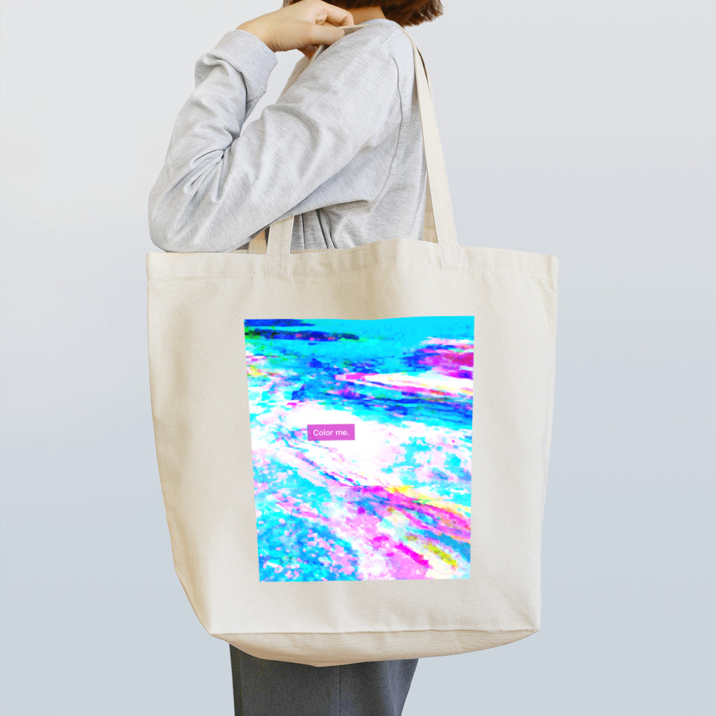 modeerf/モードエルフのColor me.7 トートバッグ