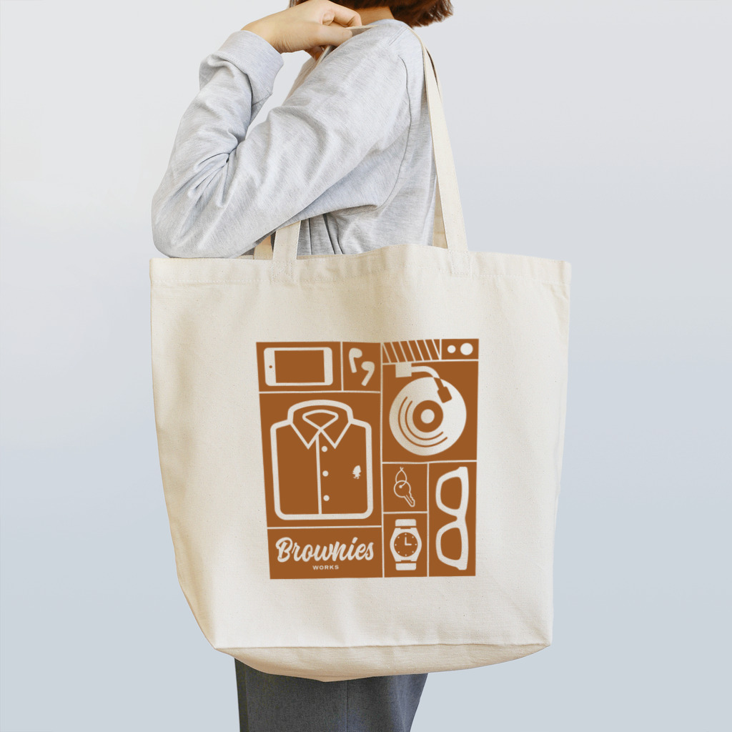 Brownies Works ShopのBrownies Works引き出し Tote Bag