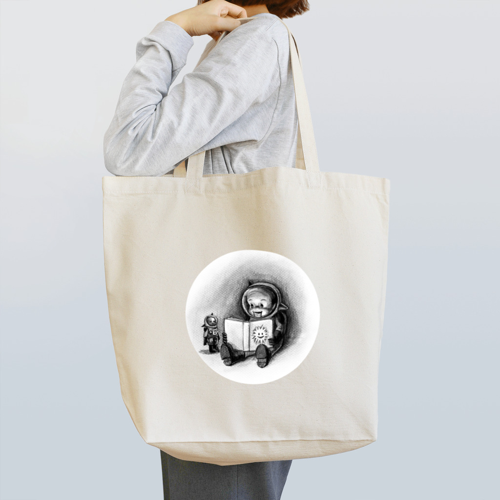 ヤノベケンジアーカイブ&コミュニティのヤノベケンジ《トらやんの大冒険》（絵本とトらやん） Tote Bag