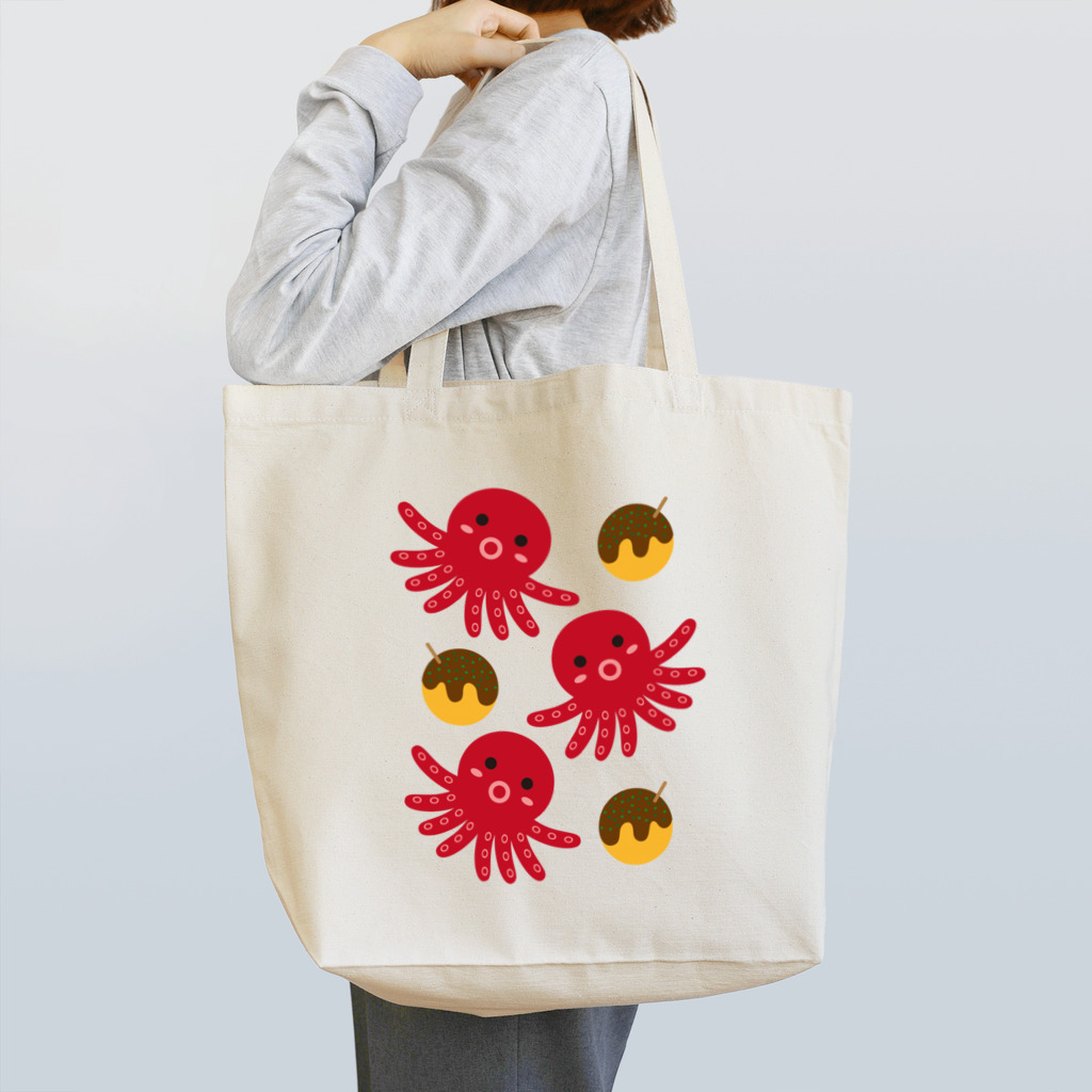 フォーヴァのタコ&たこ焼き Tote Bag