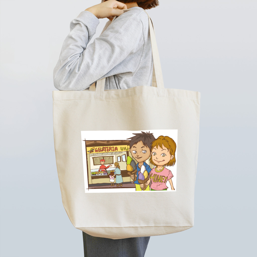 ZEROTOPのGELATERIA Tote Bag