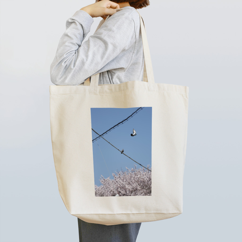 フォトグラファー小室直子の春のはとさん Tote Bag