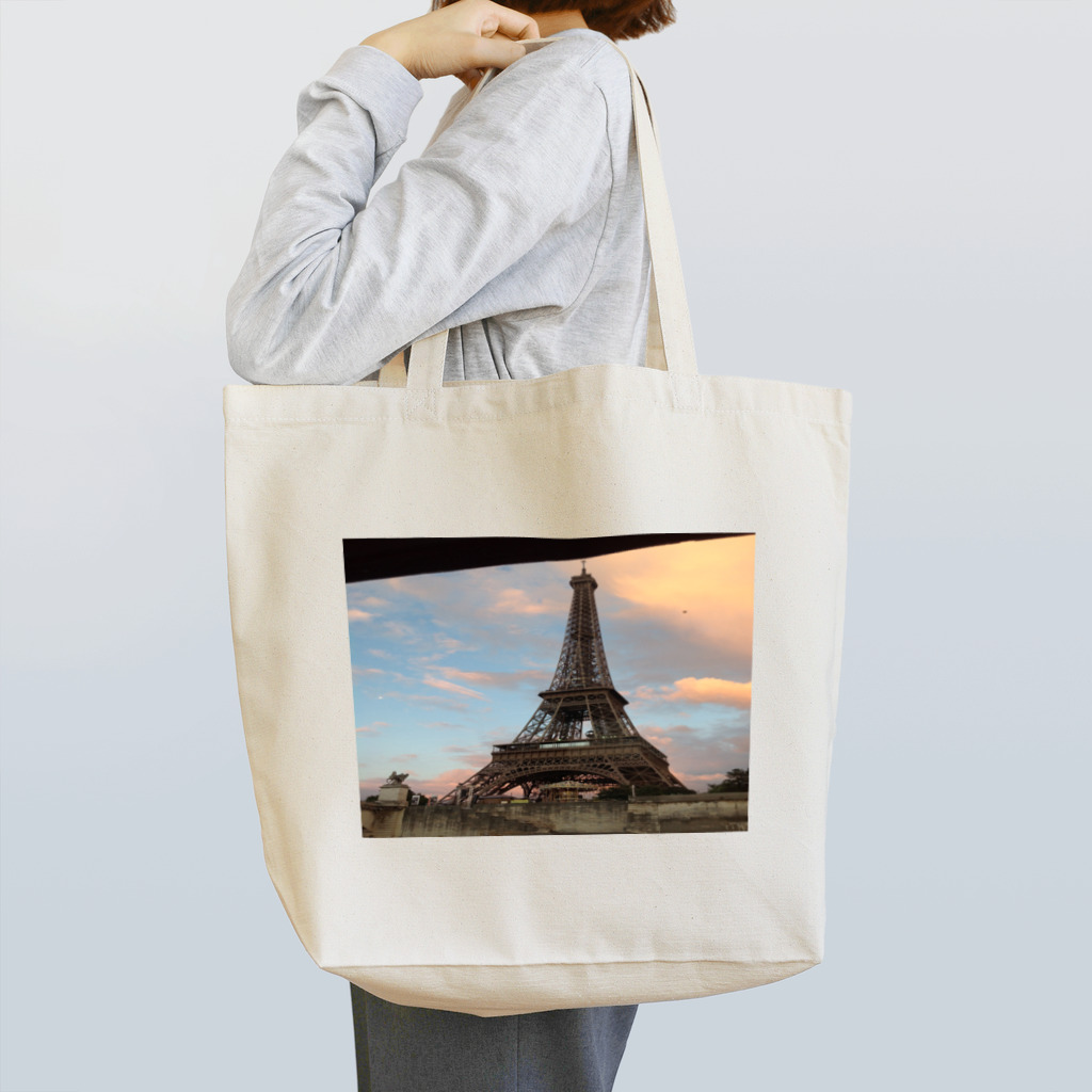 davidsのセーヌ川からのエッフェル塔 Tote Bag