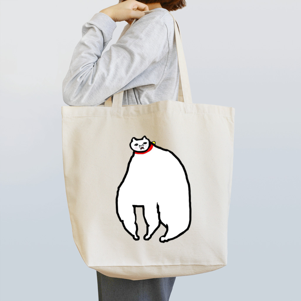 福ハナ夫（フクハナ商店）公式のめっちゃ肥えた猫 Tote Bag