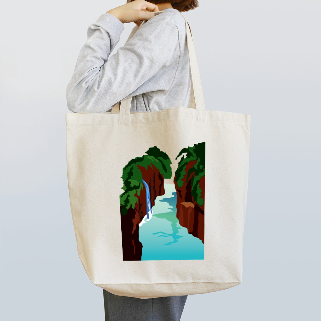 NOMAD-LAB The shopの高千穂峡！ Tote Bag