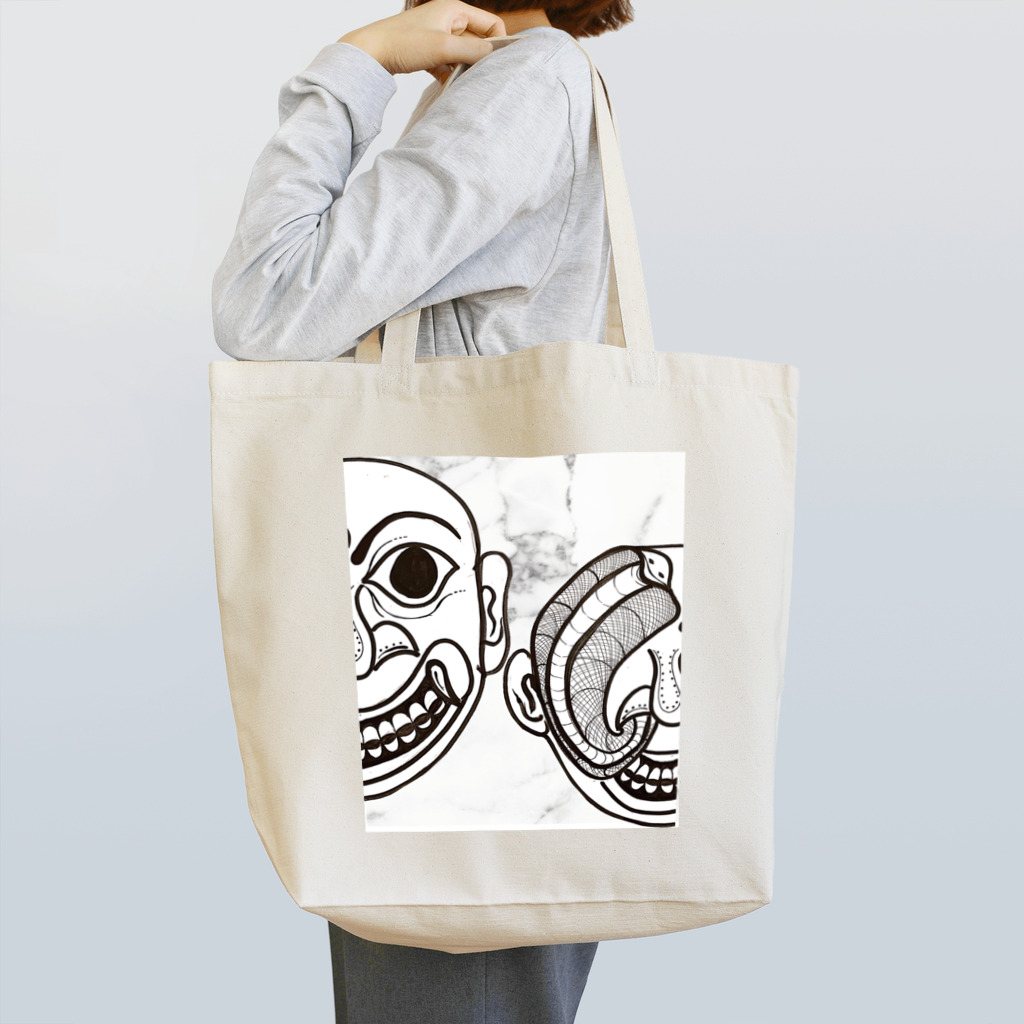 ushiraのcan talk mood  Tote Bag