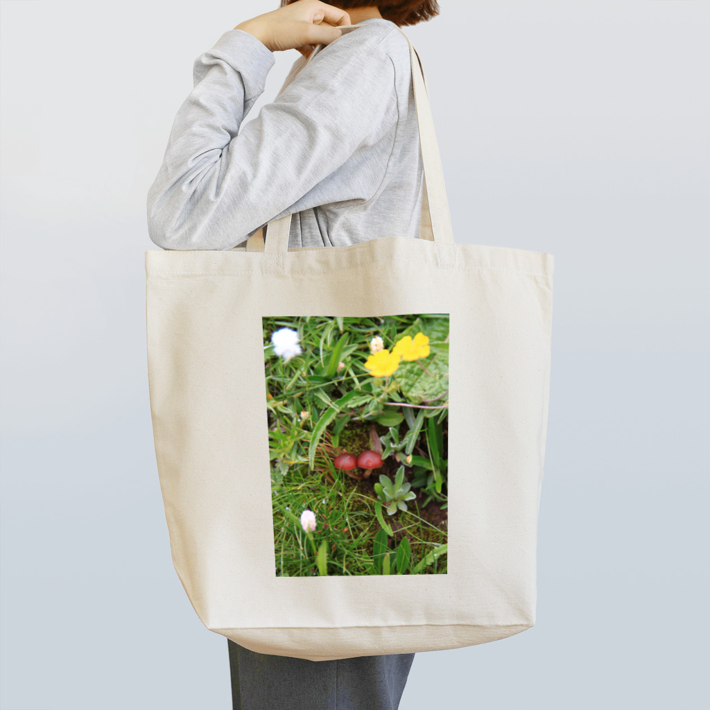 ゆきうさぎ工房のなかよしキノコ Tote Bag