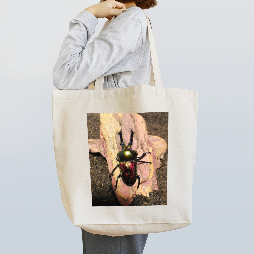 anemoneのクワガタ トートバッグ