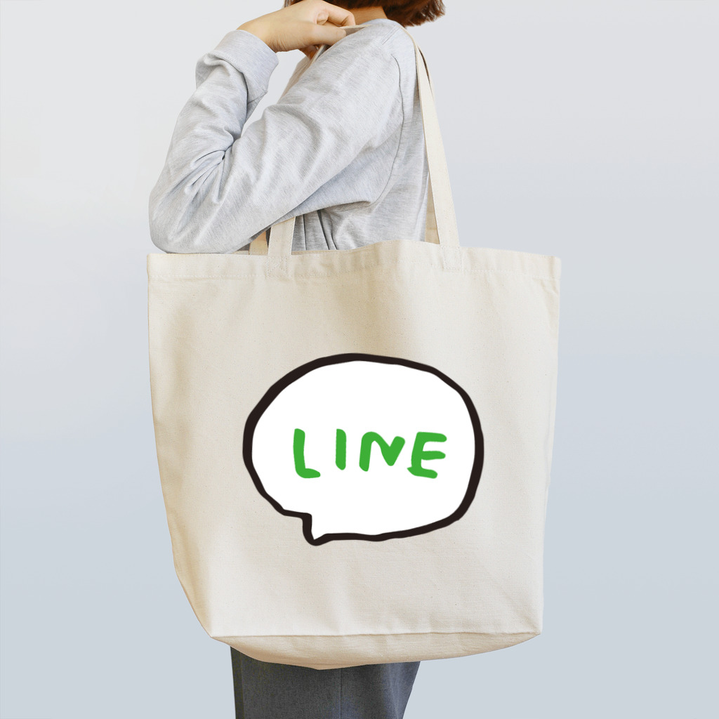 GanesaのLINEアイコン風 Tote Bag