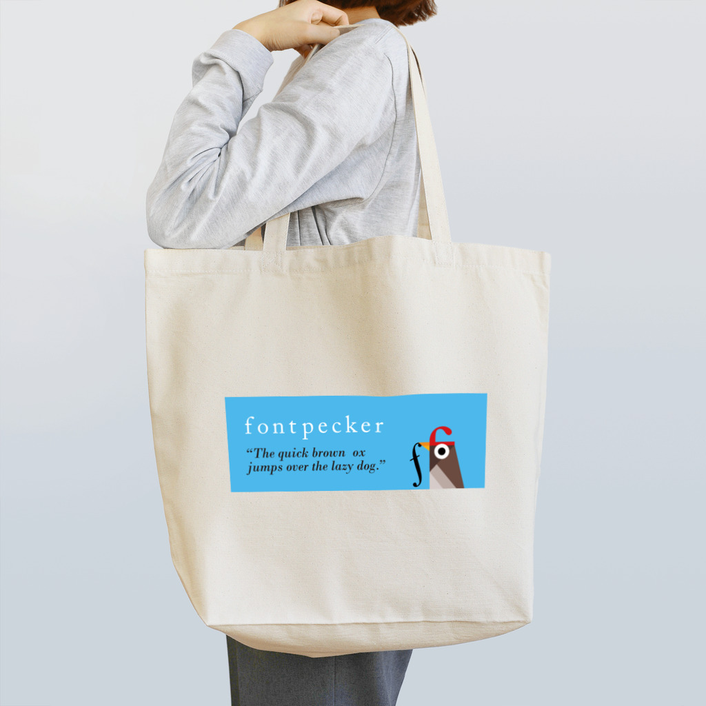 karatesystemのfontpecker Tote Bag