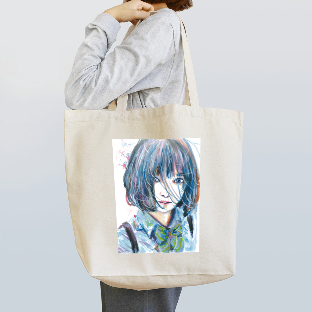 🌼*ﾟがーべらめらん*ﾟ🌼の青い風 Tote Bag