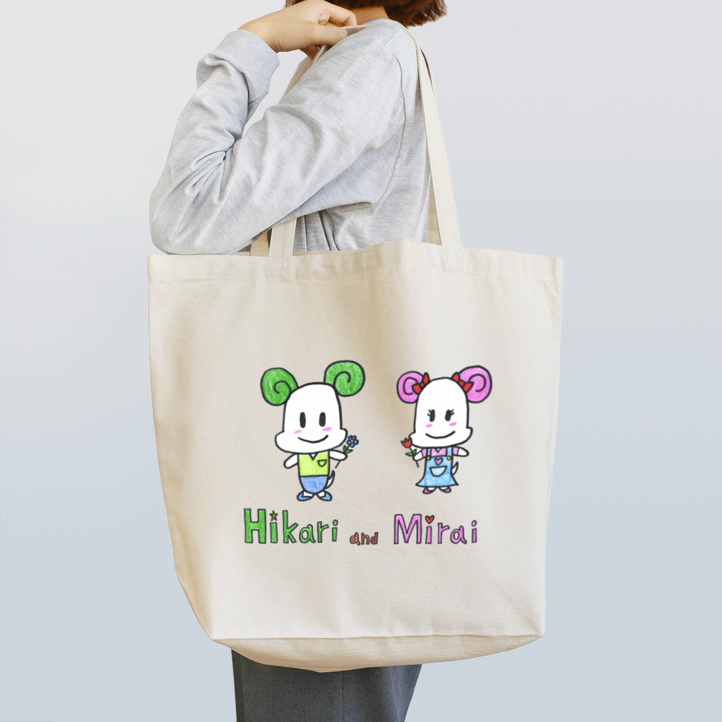 okapi3のHikari and Mirai Tote Bag