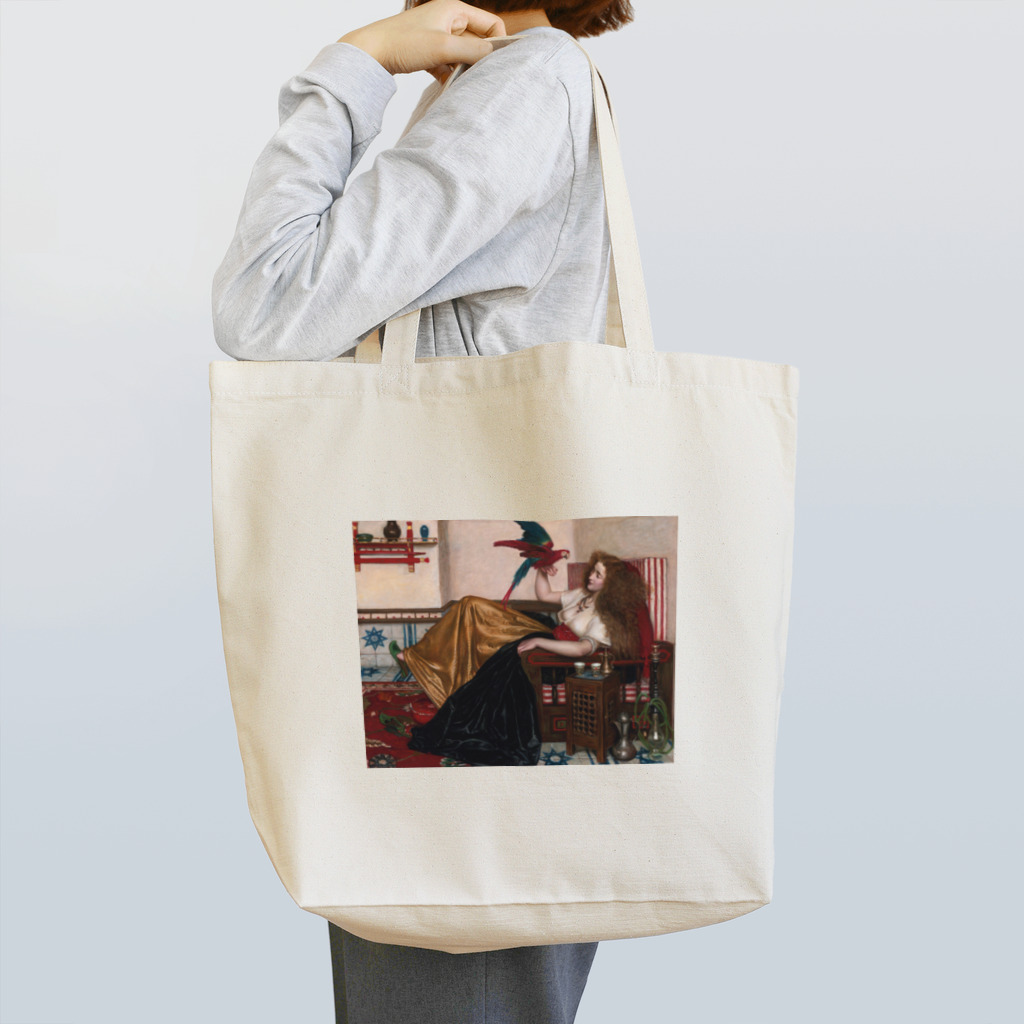世界の絵画アートグッズのヴァレンタイン・キャメロン・プリンセプ 《オウムの伝説》 Tote Bag