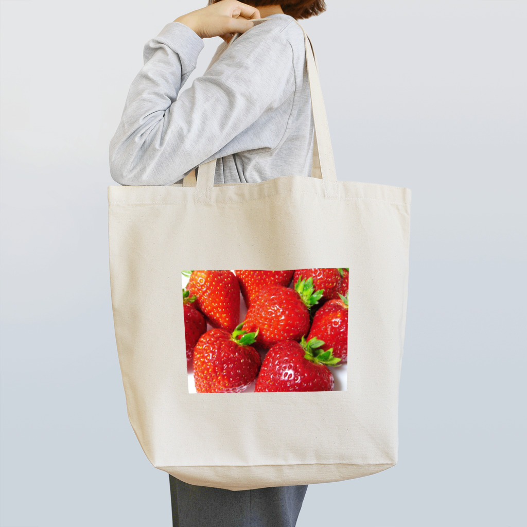 kuromaru3470のいちご Tote Bag