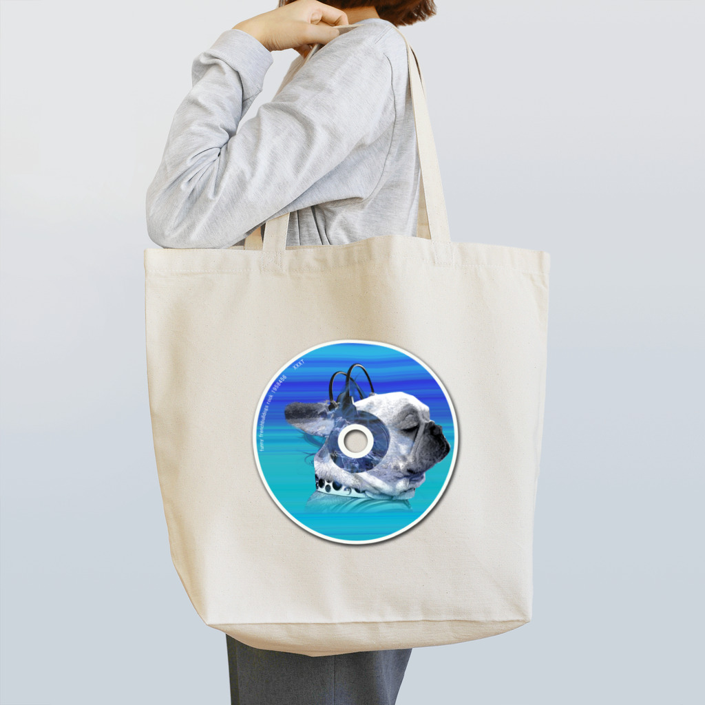 chicodeza by suzuriのザ・funnyfrenhブルドッグ Tote Bag