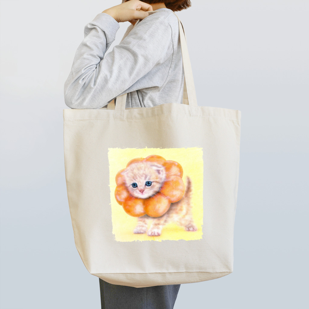 萌獣ファクトリー「純屋」の萌獣 猫 ポンデニャイオン Tote Bag