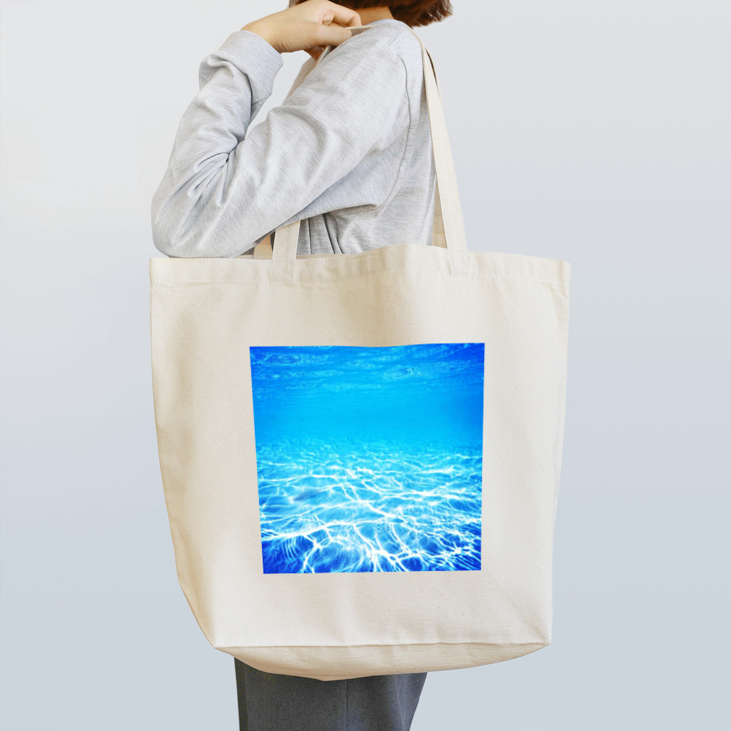 BARE FEET/猫田博人の沖縄の海 Tote Bag