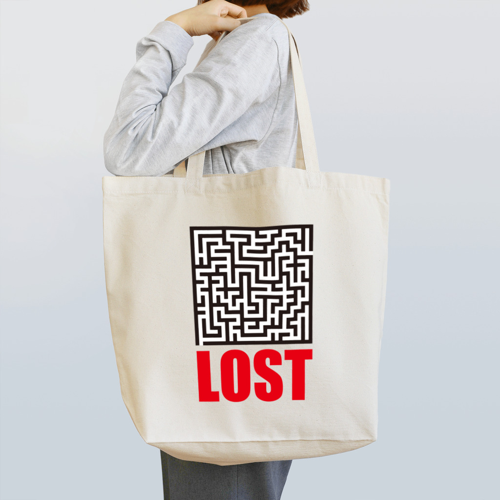 Fickleの迷路　LOST トートバッグ