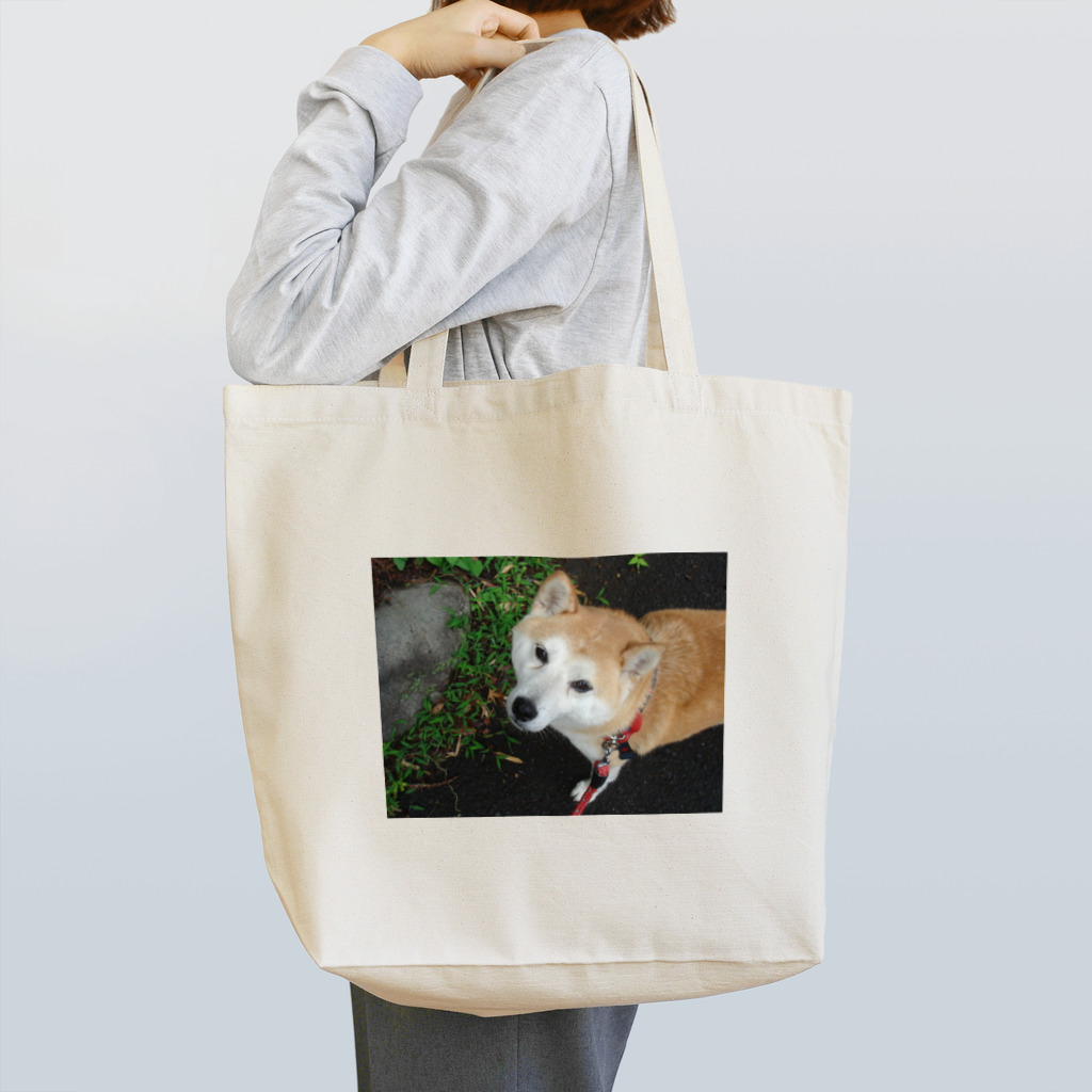 shibainuひめこの柴犬ひめ トートバッグ