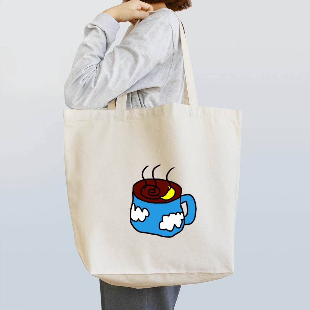 sankakubeer のHave a coffee outside. Tote Bag