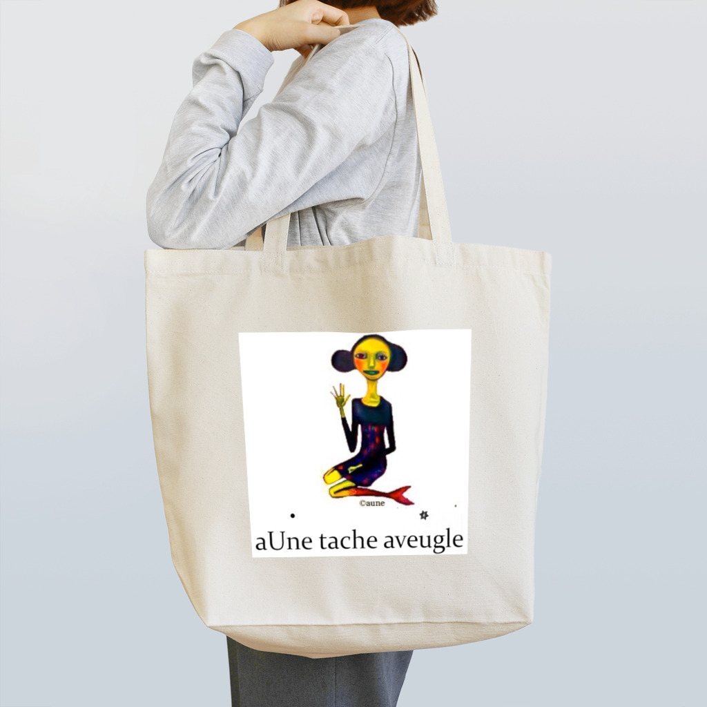 aUne tache aveugleのウールムールちゃん ① トートバッグ