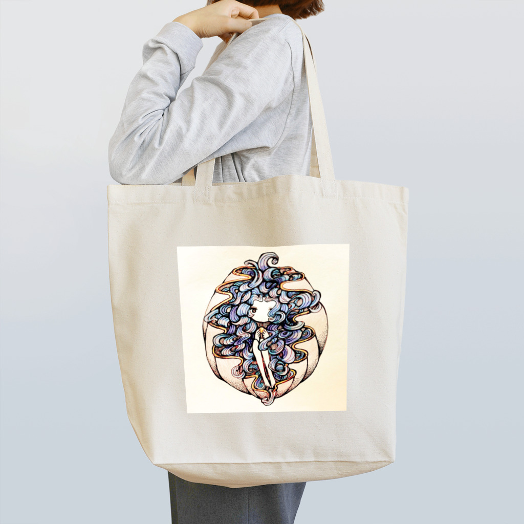 say の おみせのshell in Tote Bag