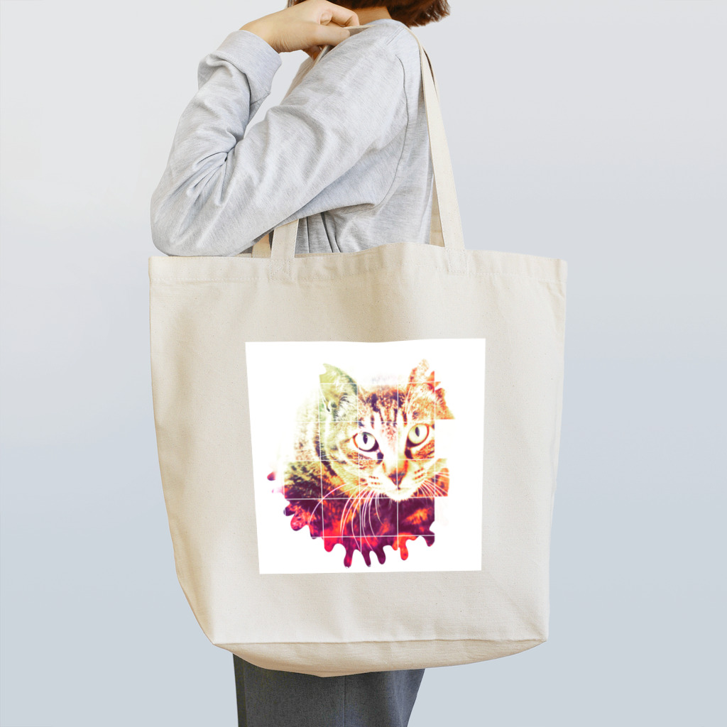 mameuの日曜猫 Tote Bag