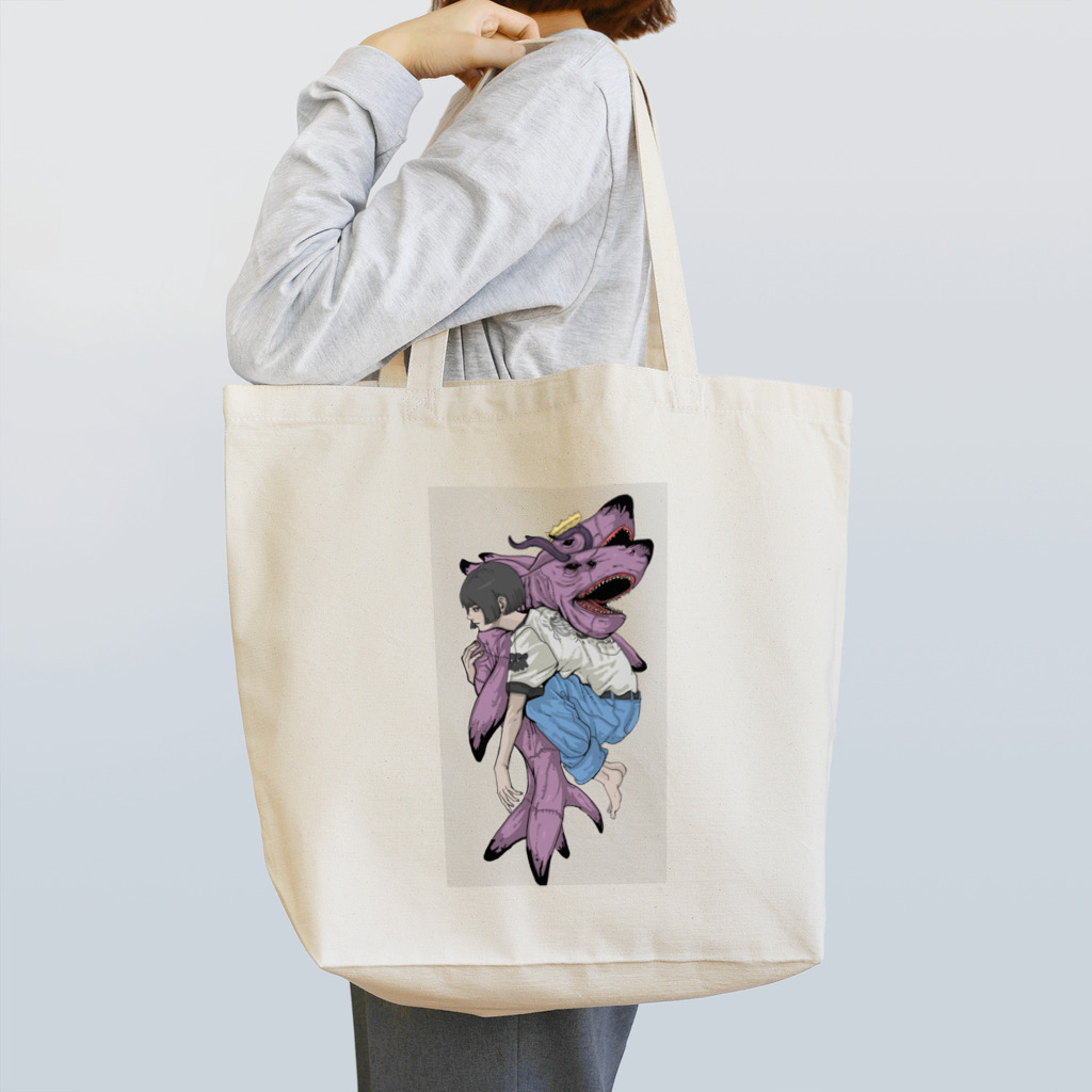 BLUE ²の鮫鮫 Tote Bag