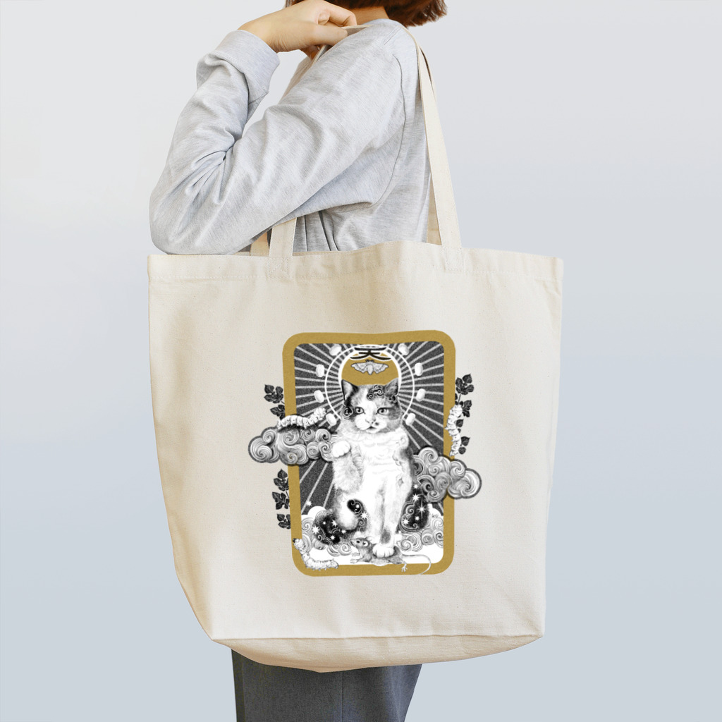 OJIKの養蚕守護猫 Tote Bag