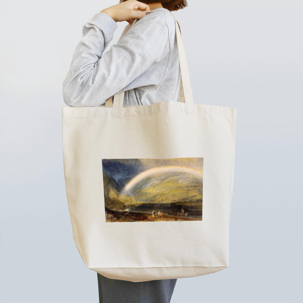 世界の絵画アートグッズのウィリアム・ターナー《虹》 Tote Bag