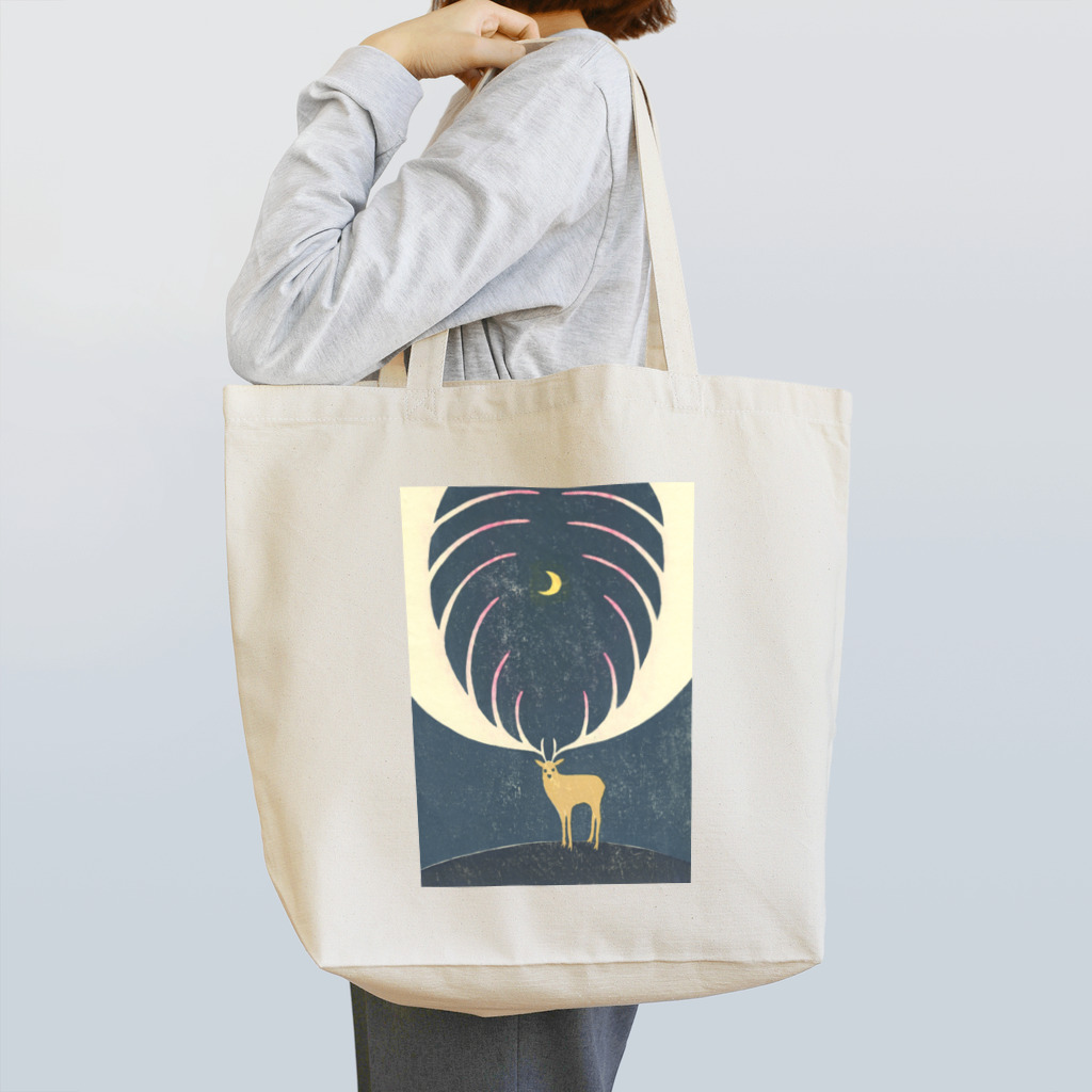 服部奈々子のつめたいよる Tote Bag