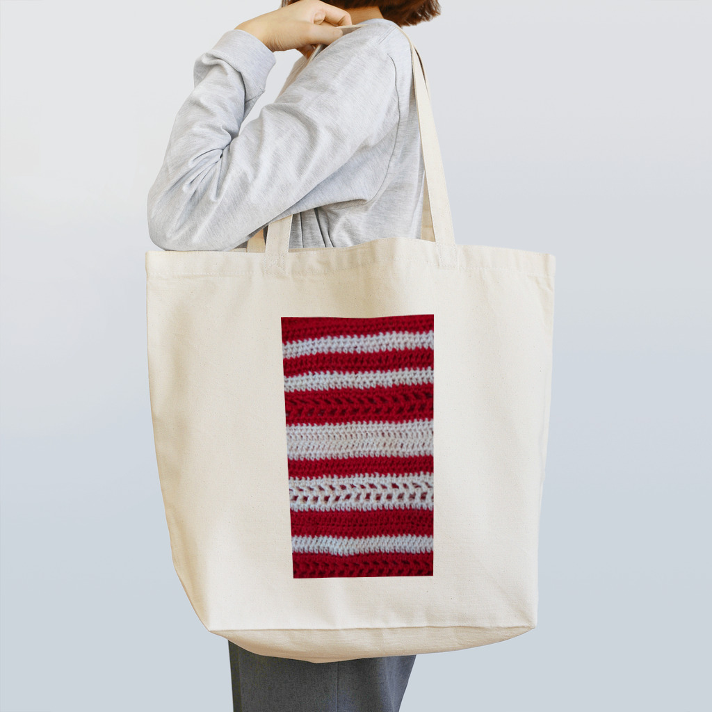 CO-ZOOの赤いヨコシマ Tote Bag