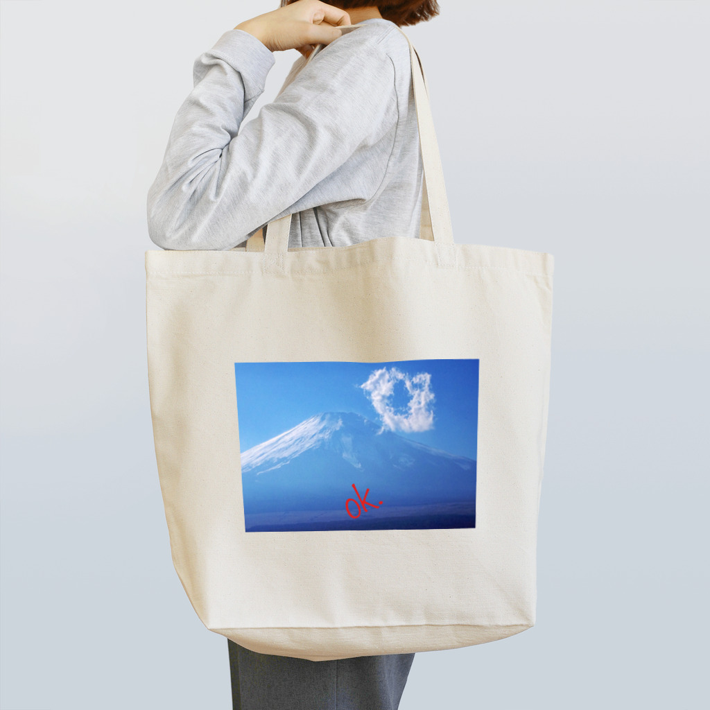 maruitukiしずかのok. Tote Bag