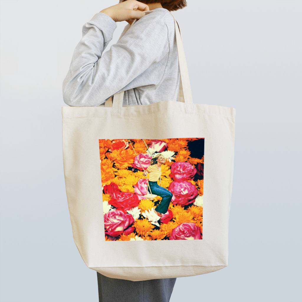 なうちのFlowers Tote Bag